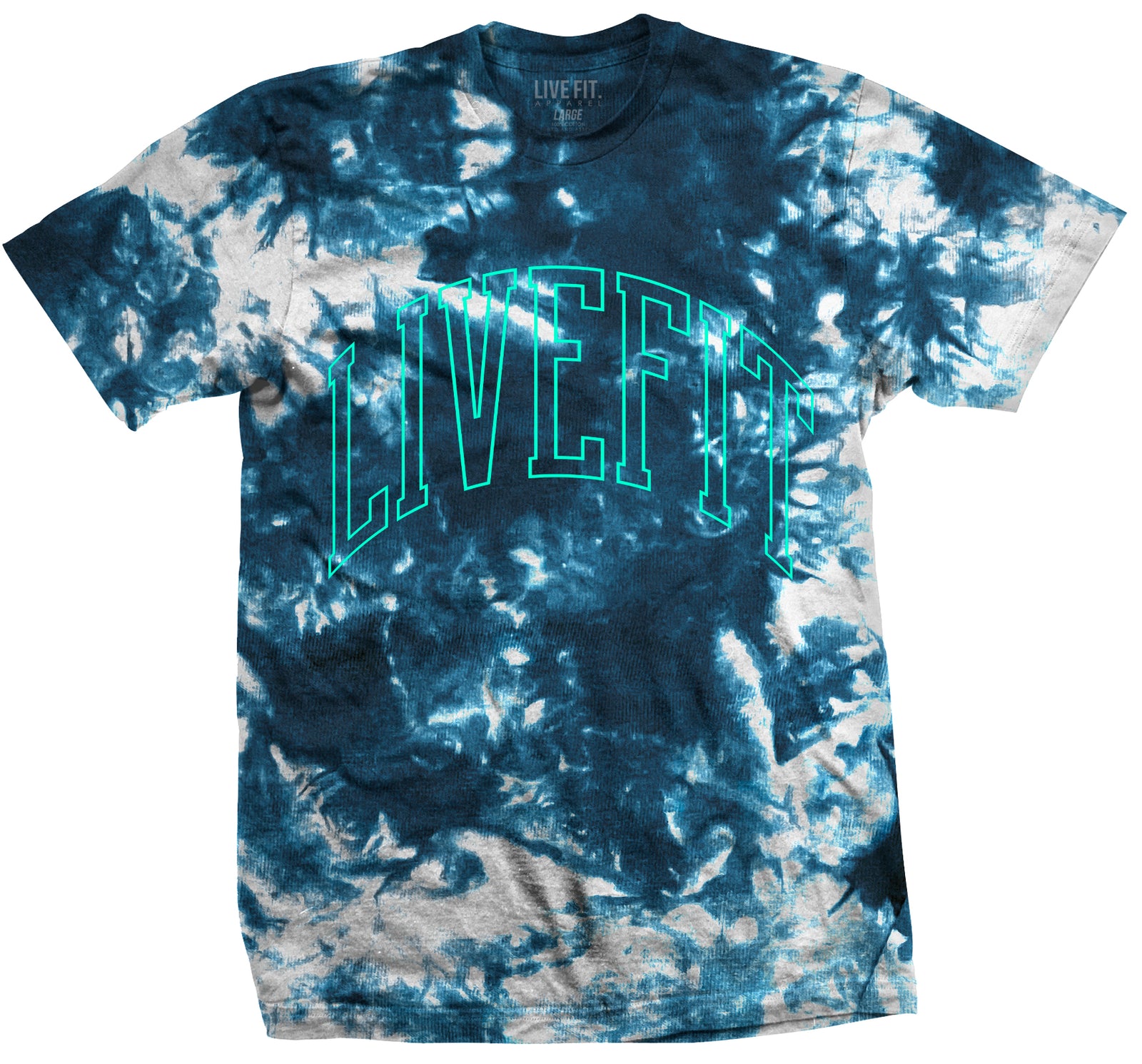 Varsity Tie Dye Tee - Indigo