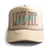 5 Panel Foam Trucker Hat  - Khaki/Black/Teal