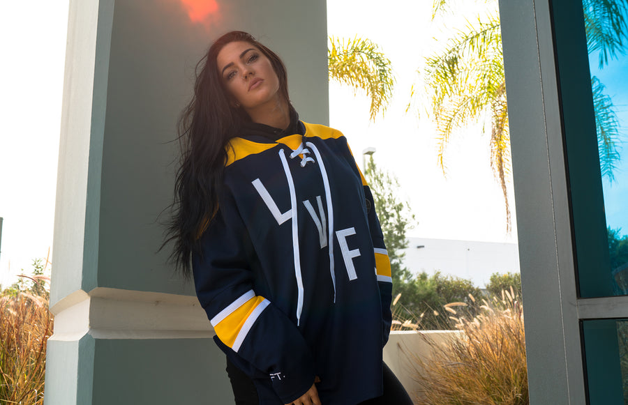 Live Fit Apparel Crosscheck Hockey Jersey - LVFT 