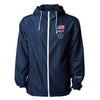 Live Fit Apparel Newport Windbreaker-Navy - LVFT 