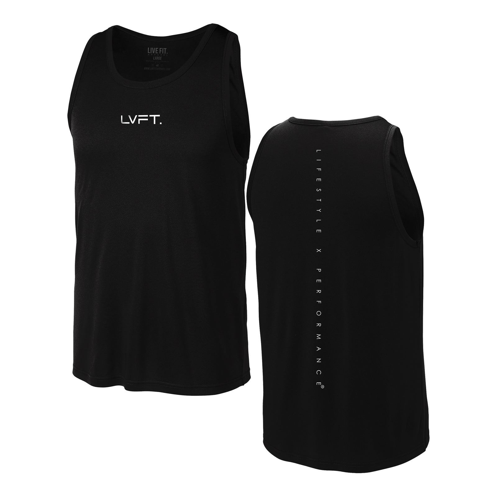 Lifestyle X Performance UV Tank Top - Black