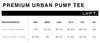Urban Pump Tee - White/Black