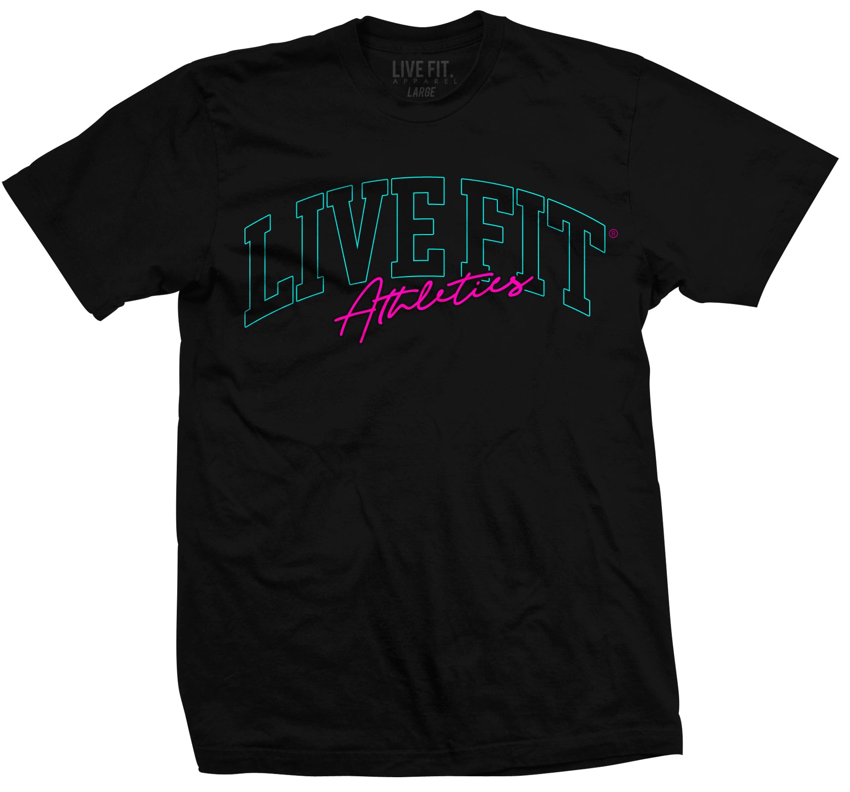 Viper City Tee -  Black/Neons