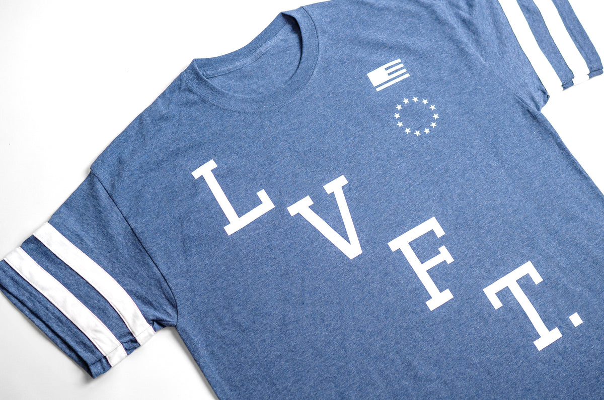 Victory Jersey Tee - Royal Heather