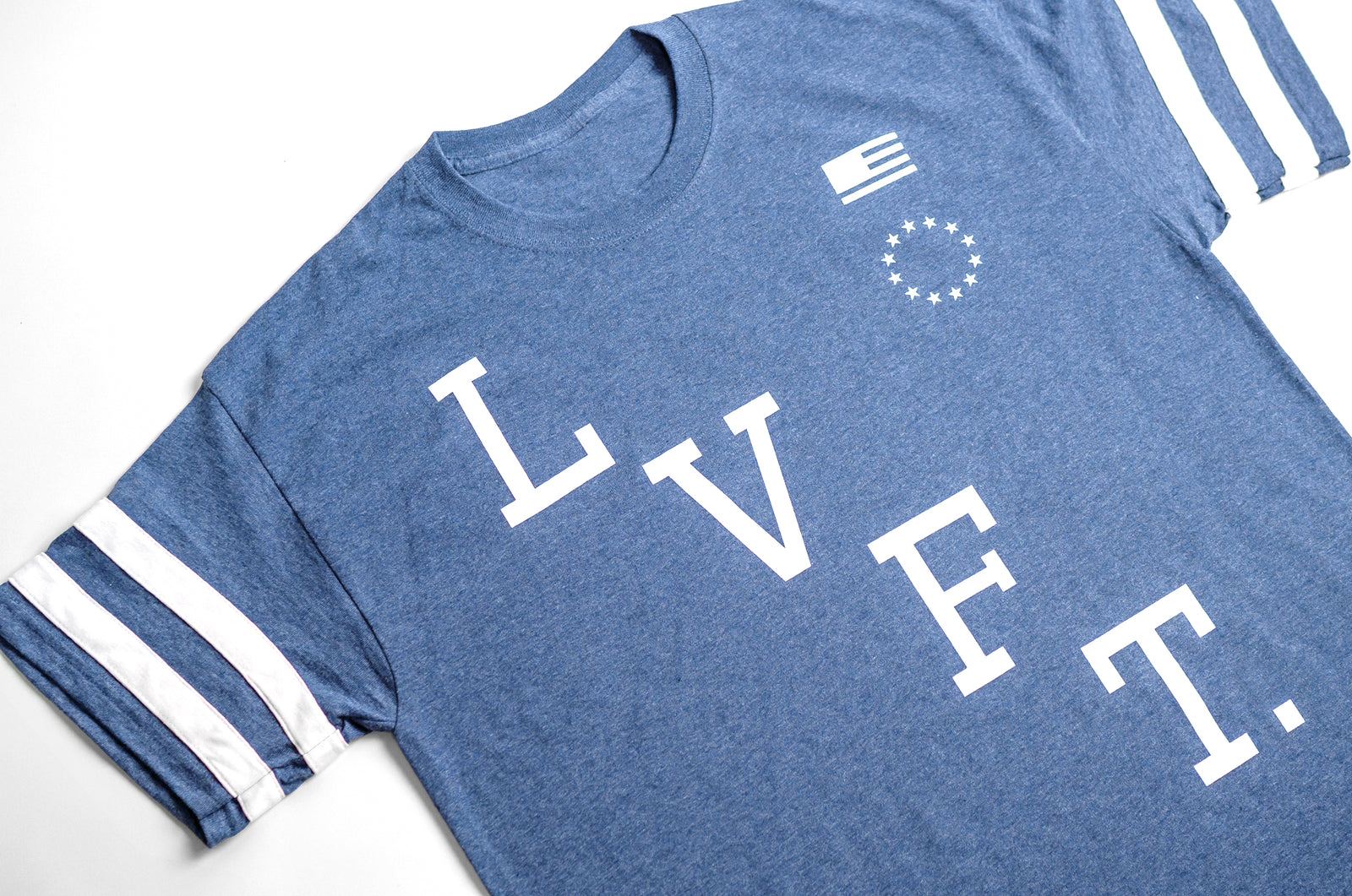 Victory Jersey Tee - Royal Heather