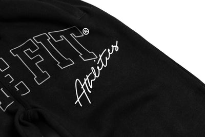 Collegiate Joggers - Black/White