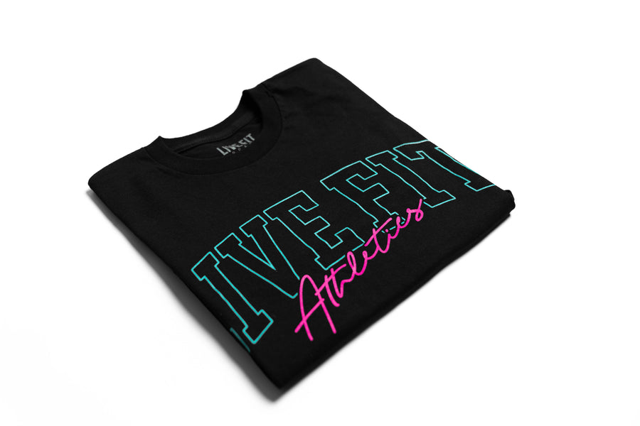 Viper City Tee -  Black/Neons