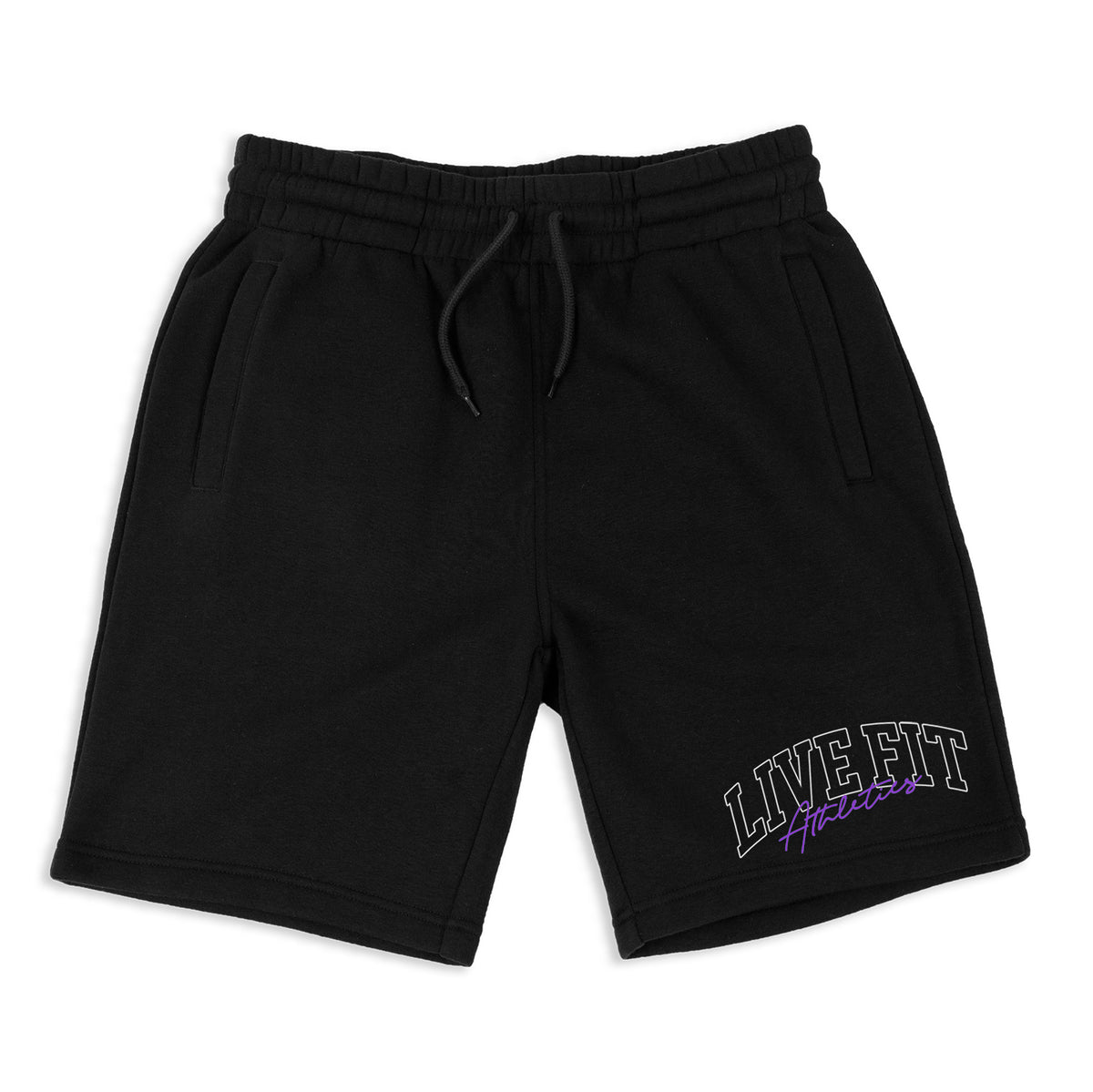 Viper City Sweat Shorts - Black/Purple