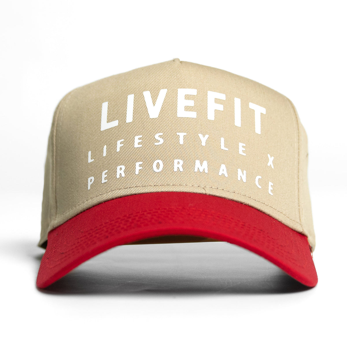 Vision Cap - Khaki / Red