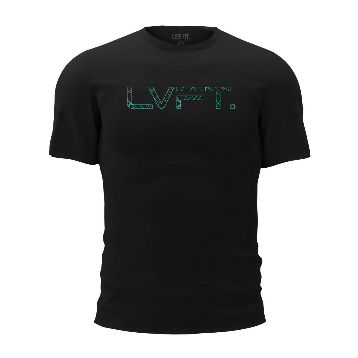 Vector Tee Rash Guard - Black / Teal