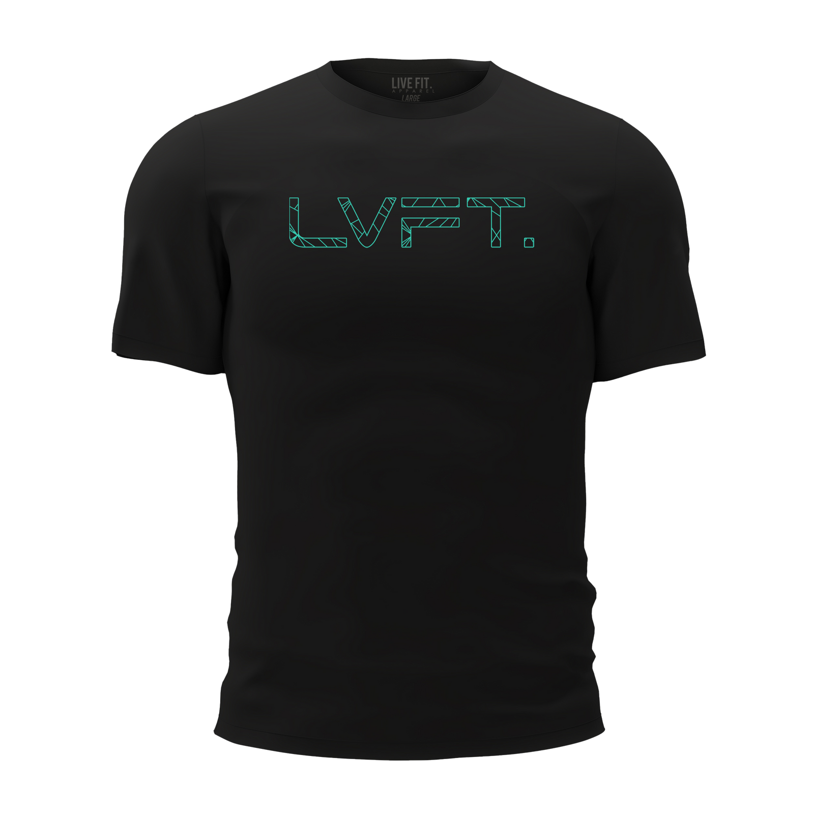 Vector Tee Rash Guard - Black / Teal