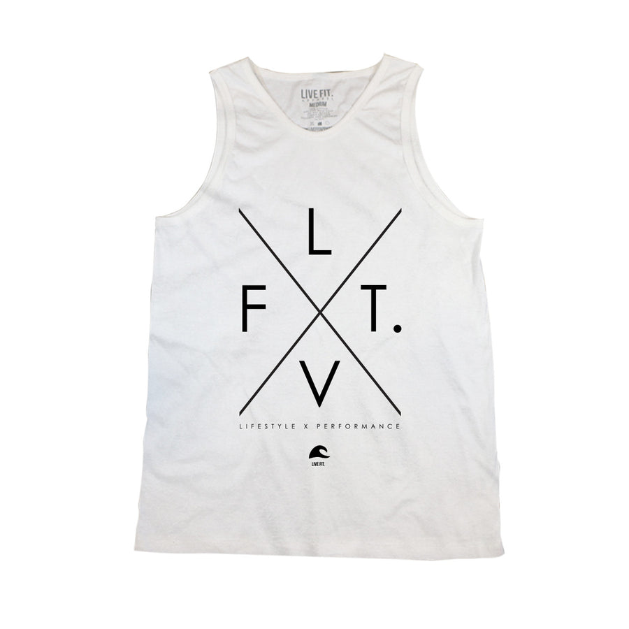 X Tank - White / Black