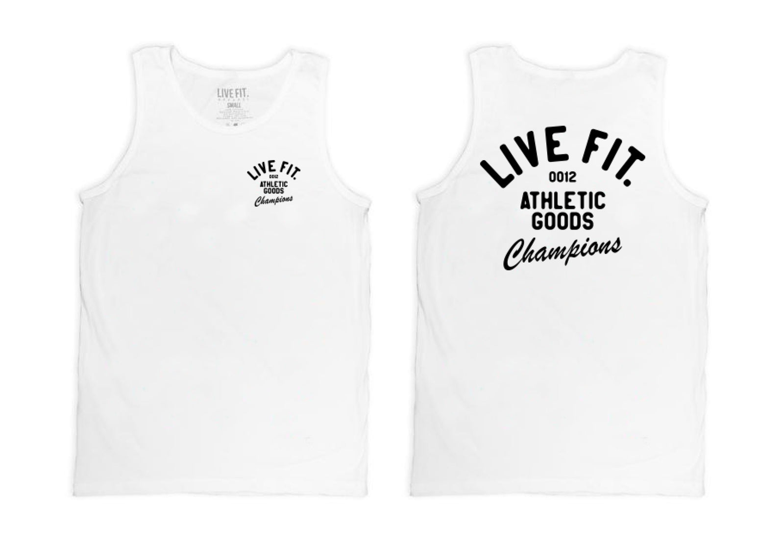 Athletic Goods Tank - White