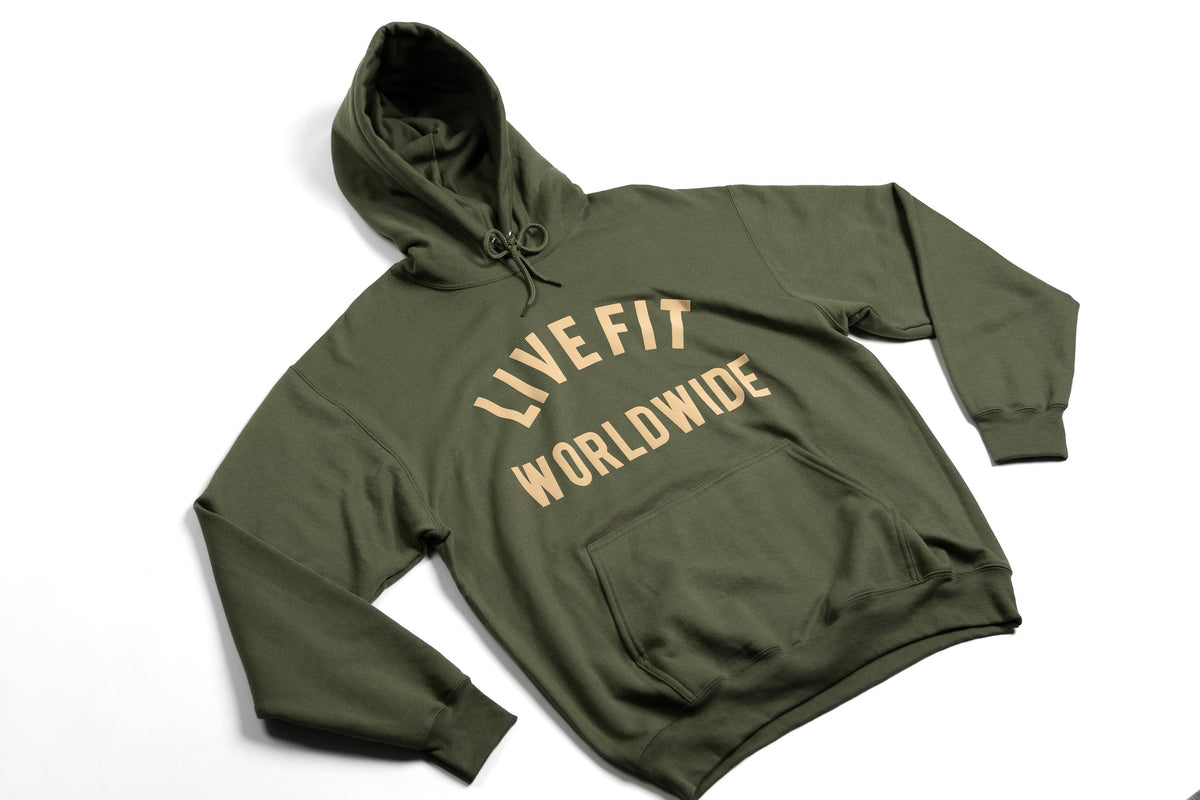 Worldwide Hoodie - Olive