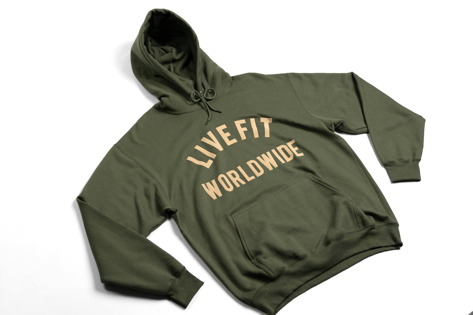 Worldwide Hoodie - Olive