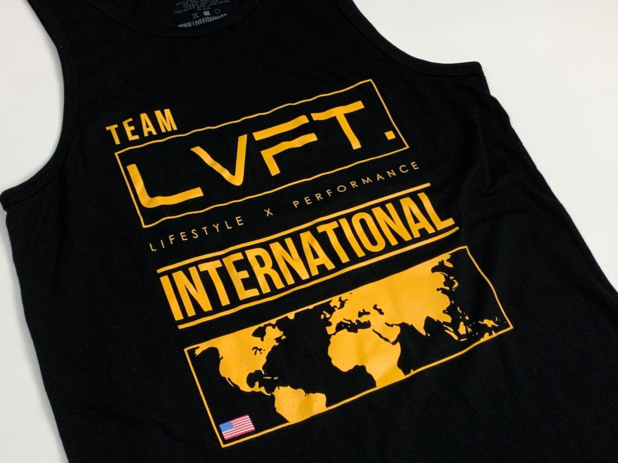 International Tank - Black/Gold