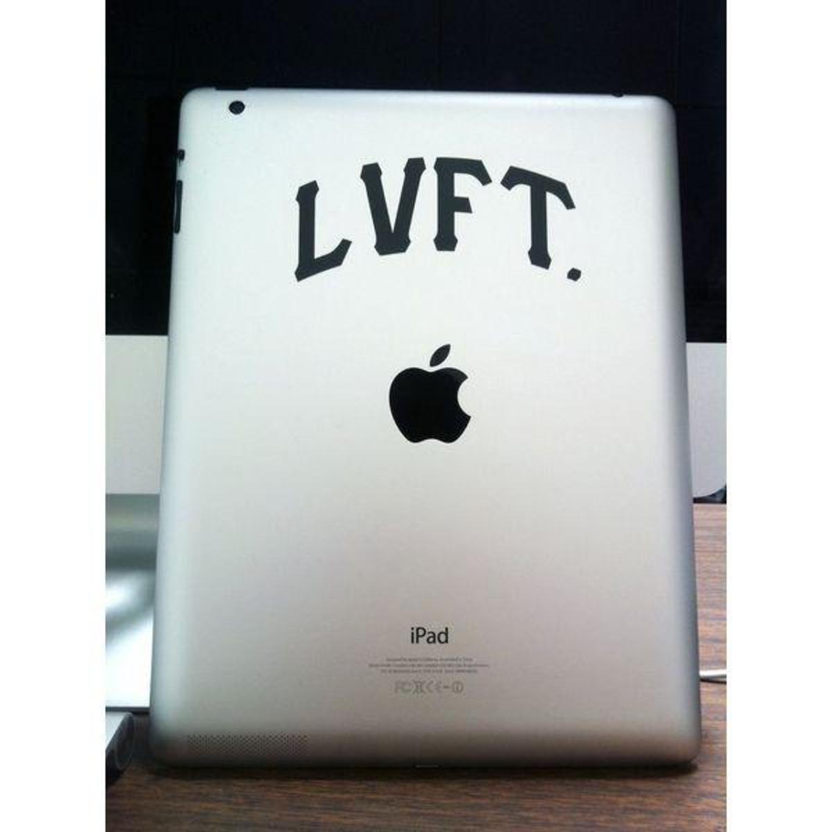 4&quot; Varsity Decal - Live Fit Apparel - LVFT 