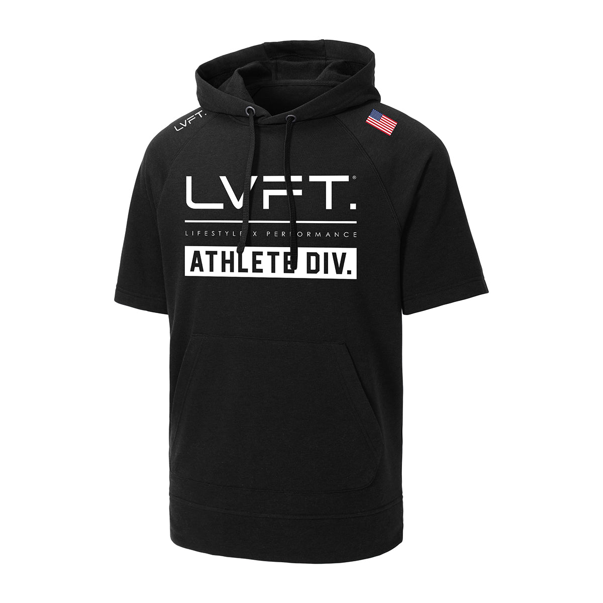 Live Fit Apparel Athlete Division Hoodie - Black - LVFT 