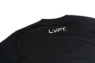 LVFT. Varsity Slides - Black/Red, Live Fit Apparel