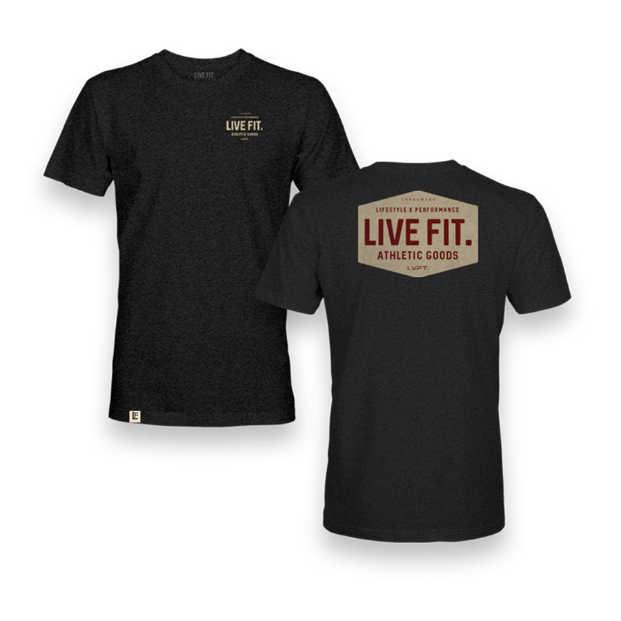 Work Badge Tee - Vintage Black