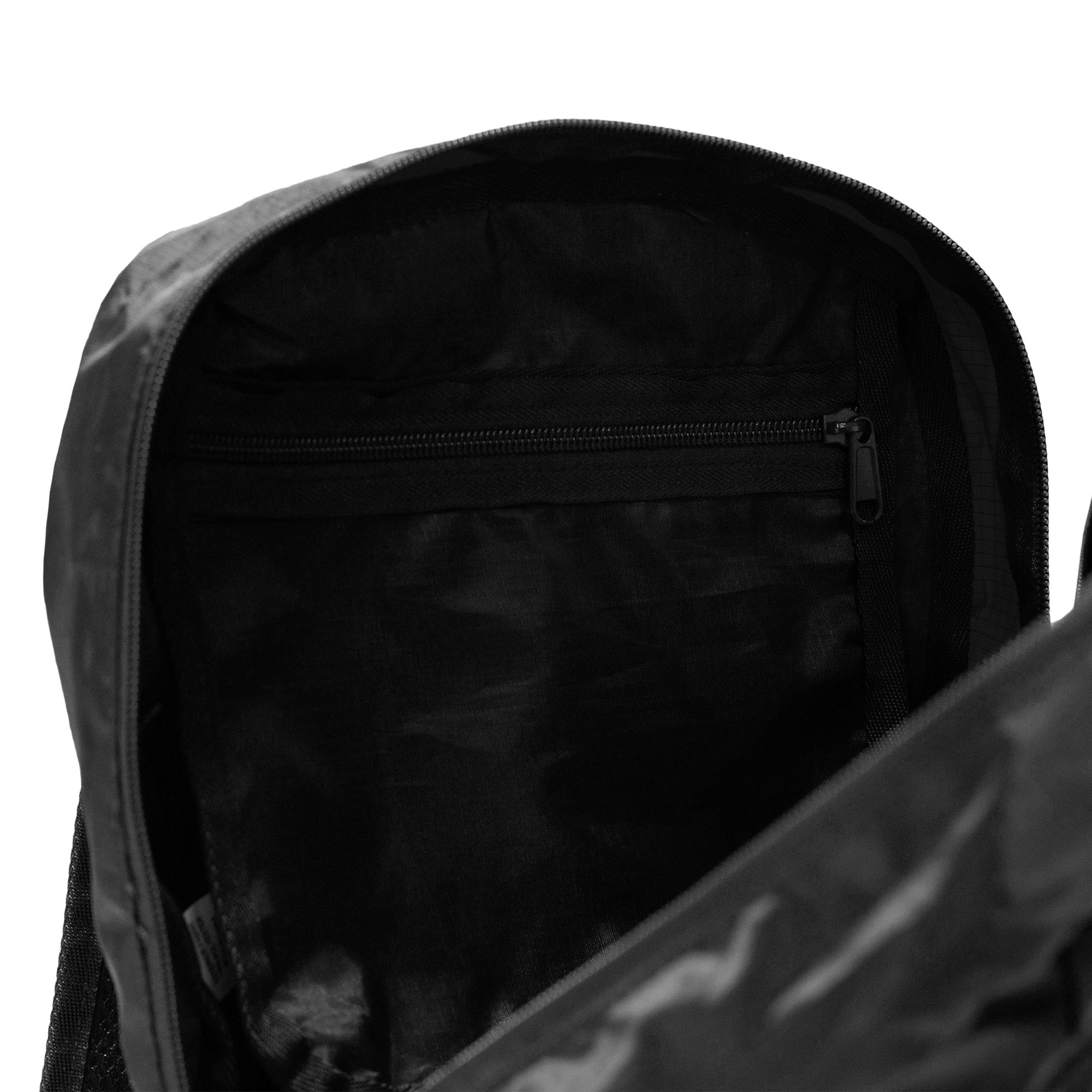 Live Fit Apparel LVFT. Packable Backpack - Black/White - LVFT 