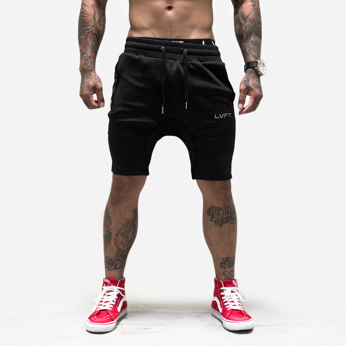 Tech-Shorts- Black