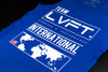 Live Fit Apparel International Tank - Blue - LVFT