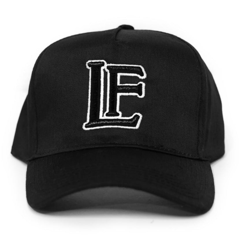 Live Fit Apparel LF Classic Cap - Black / White - LVFT 