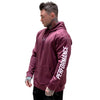 Live Fit Apparel Boxed Performance Tech Hoodie - Burgundy - LVFT