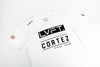 Live Fit Apparel LVFT x Cortez Fight Team Tee - White - LVFT