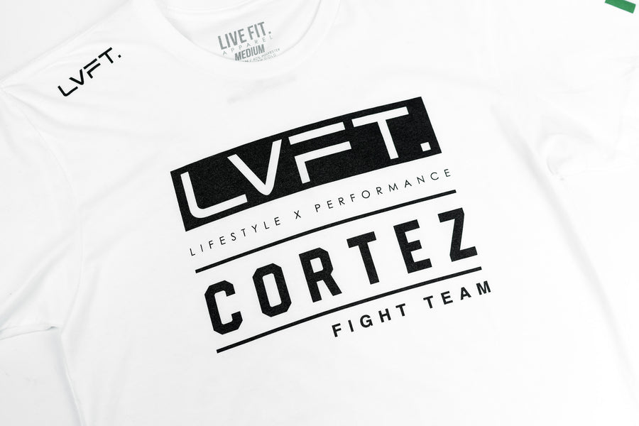 LVFT x Cortez Fight Team Tee - White