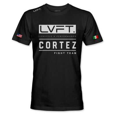 LVFT x Cortez Fight Team Tee - Black
