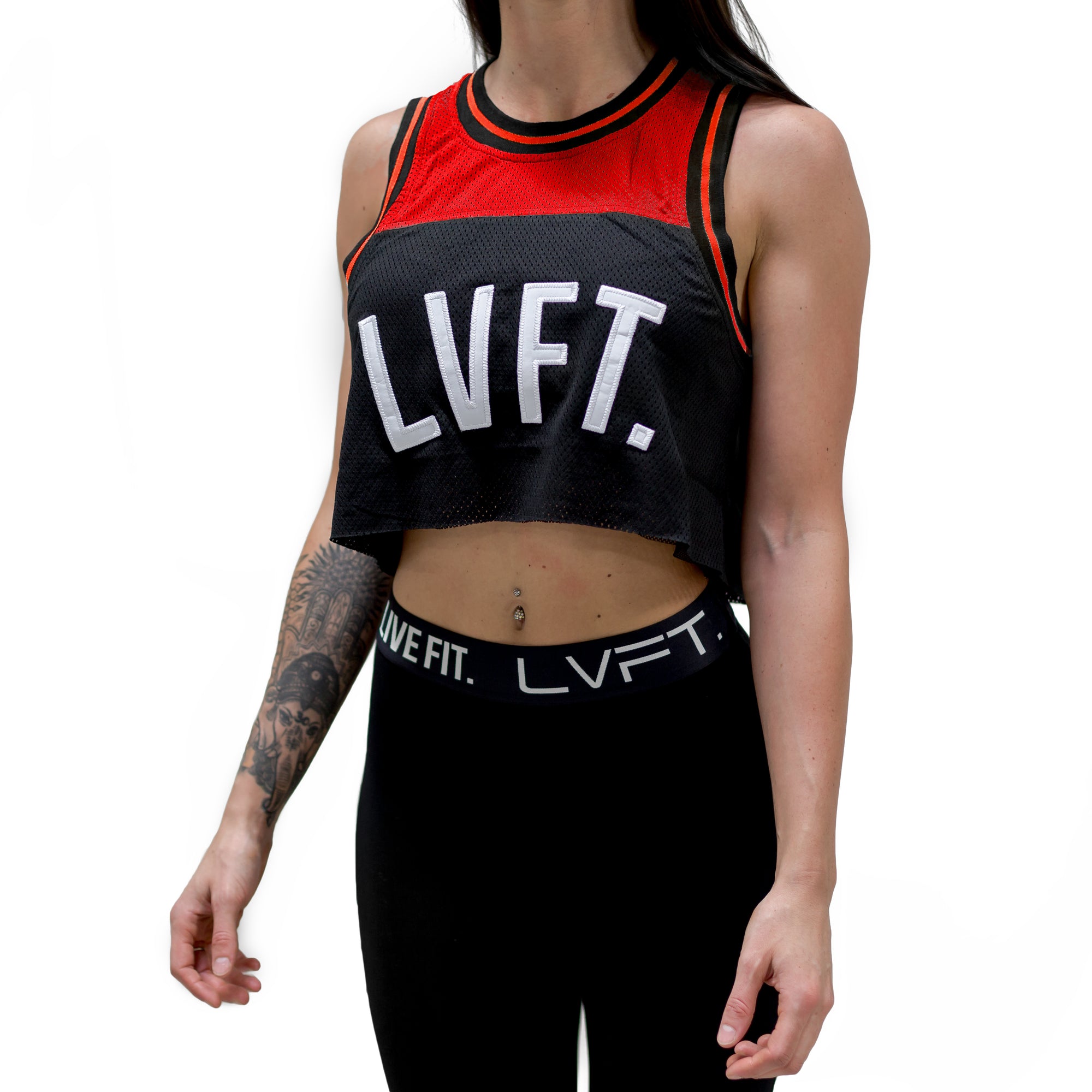 Womens Jersey Crop Tee