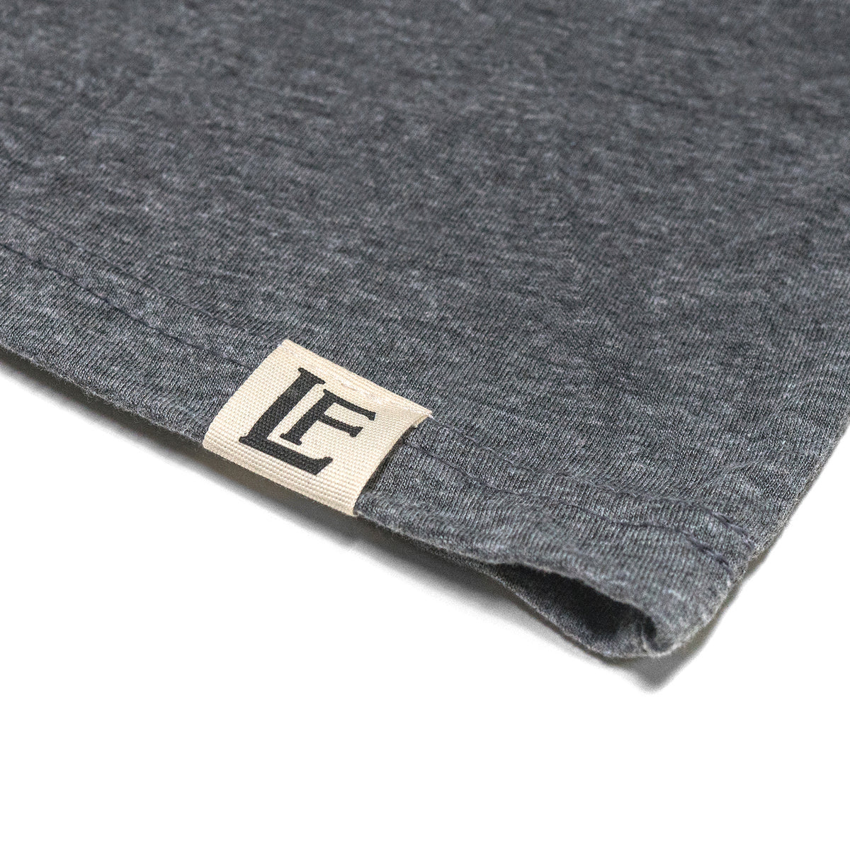 University Tee -  Premium Heather / White