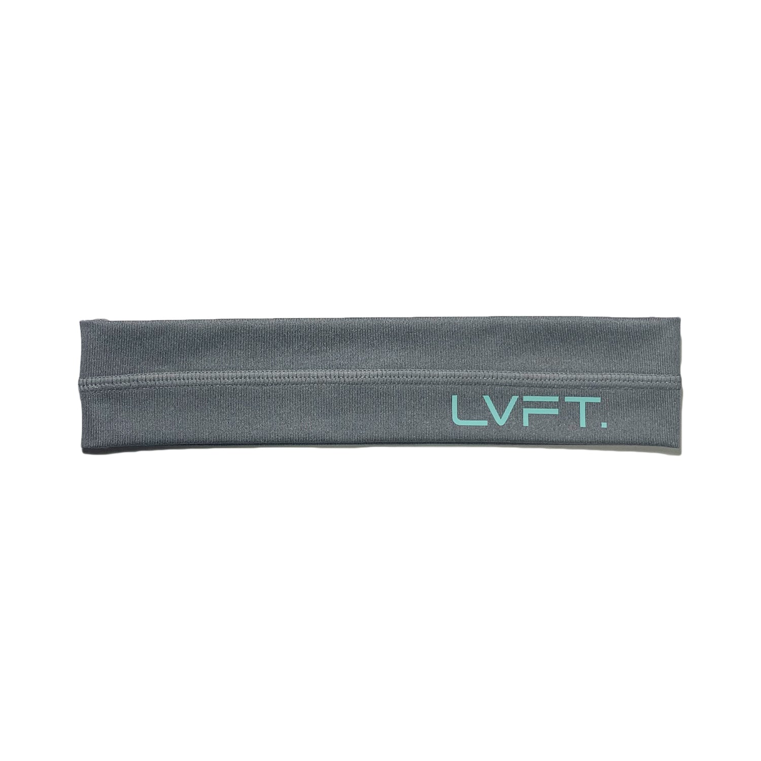 Live Fit Apparel Headband - Grey / Teal - LVFT 