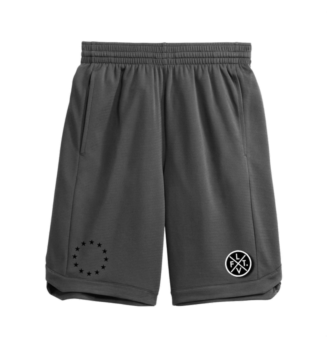 Century Court Shorts - Grey/Black