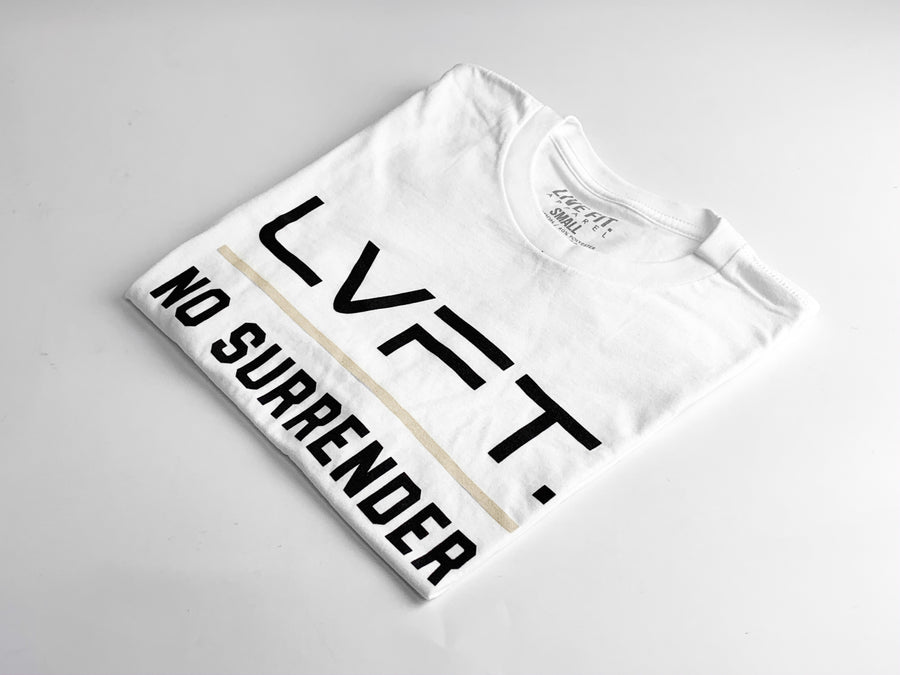 No Surrender Tee - White