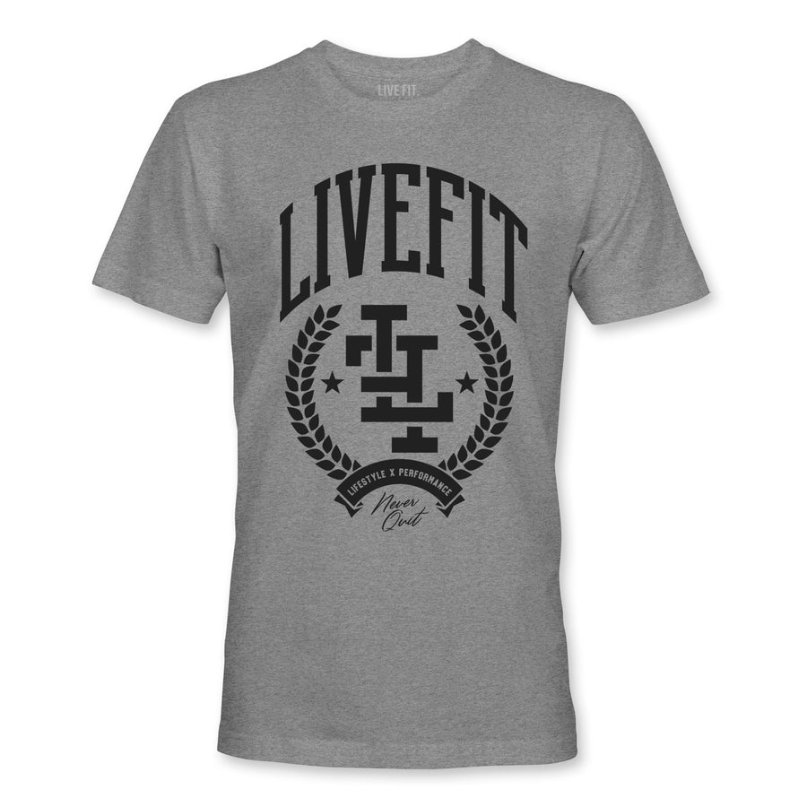 LVFT Shirt Mens Medium M Black Short Sleeve Performance Athletic