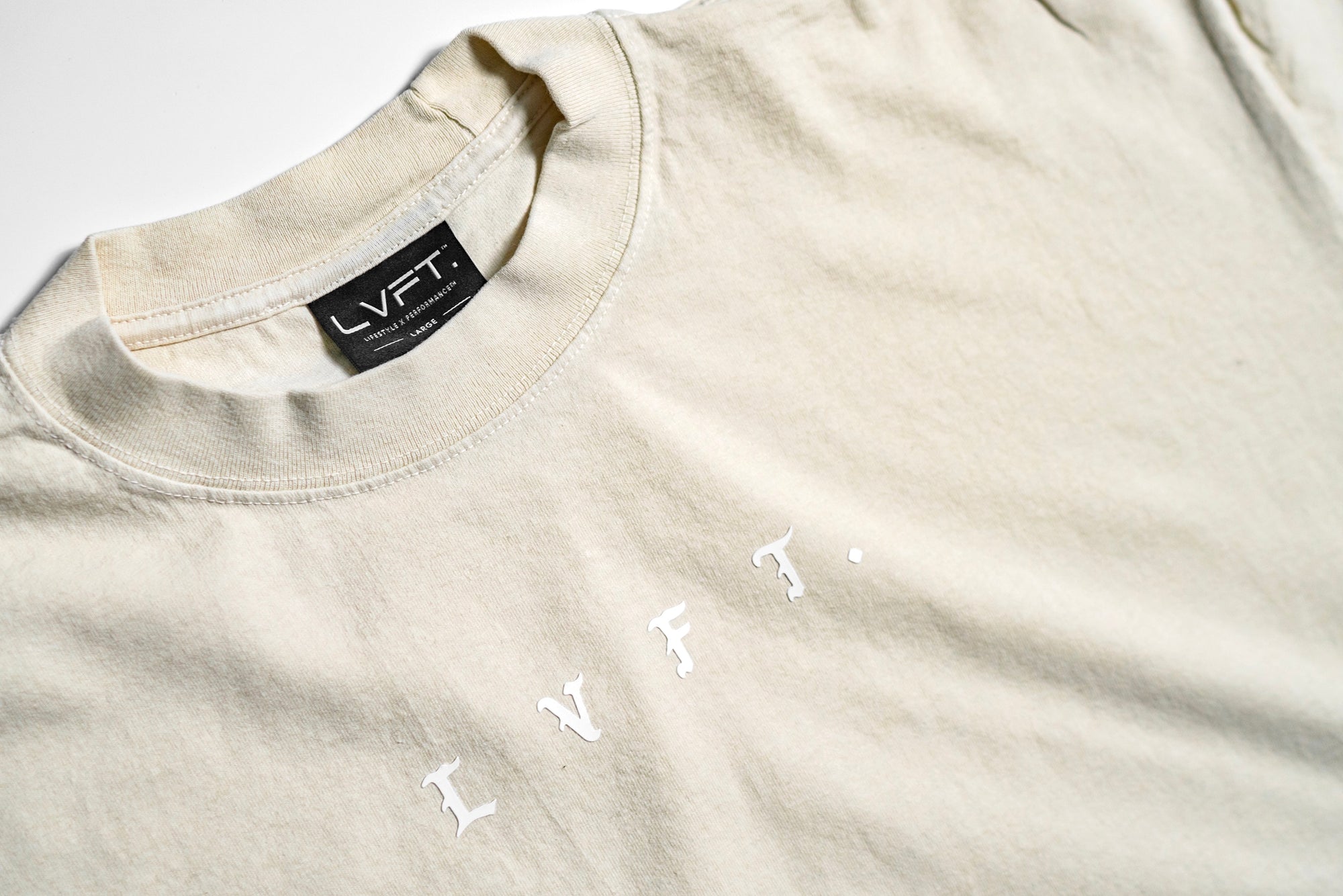 Iron Pump Tee - Cream