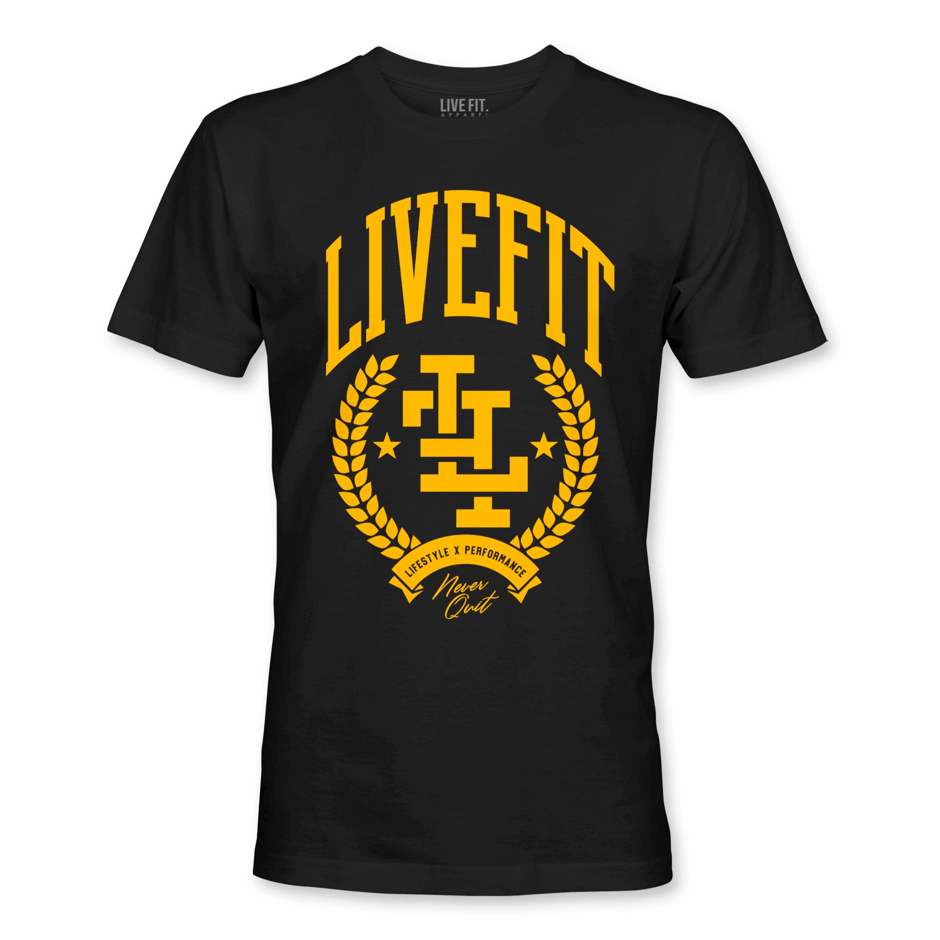 Rome Tee - Black/Gold