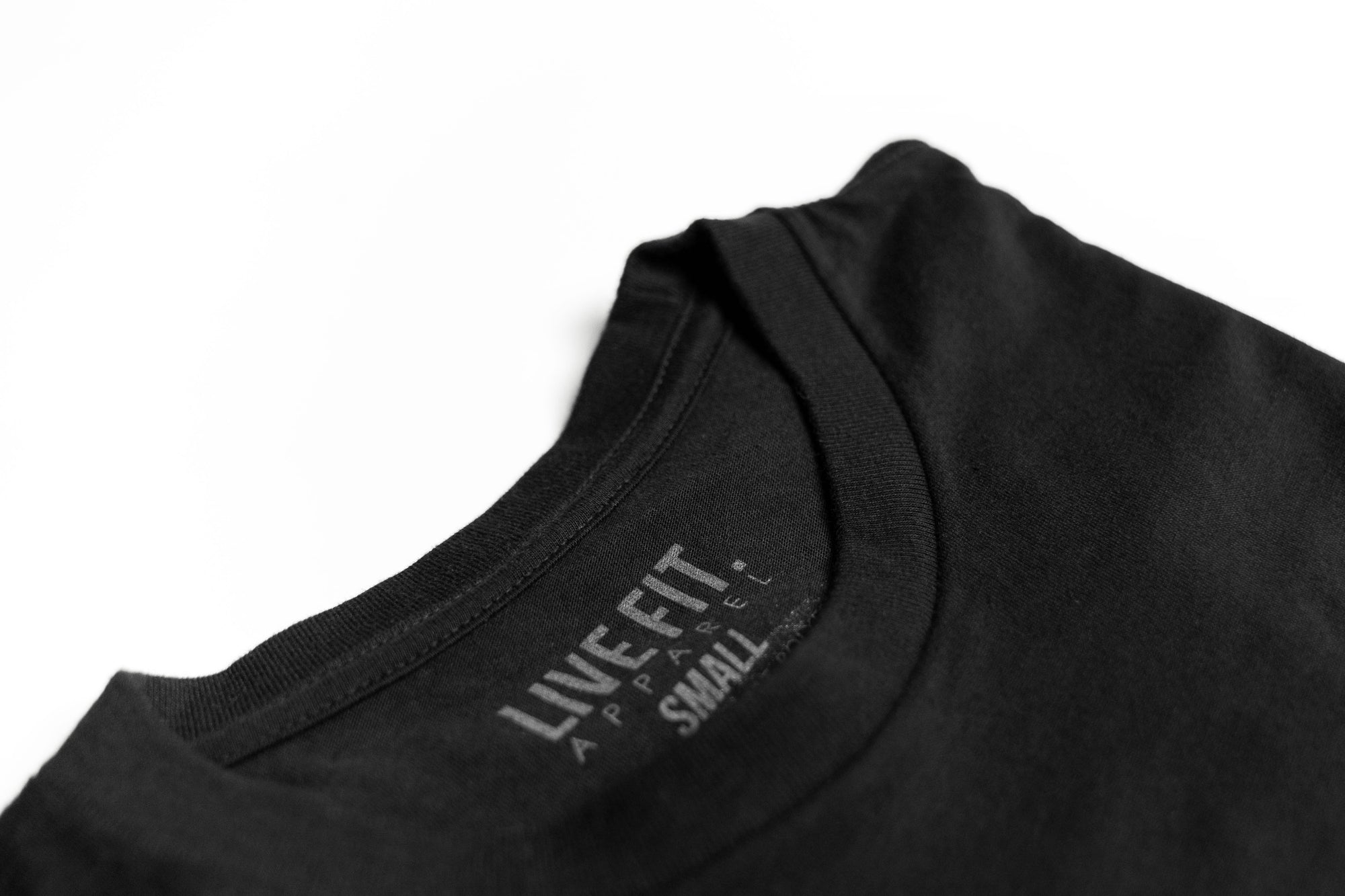 LVFT. Lifestyle Tee - Black/Peach