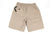 Live Fit Apparel Impact Shorts - Khaki - LVFT 