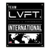 Live Fit Apparel International Banner - Black - LVFT