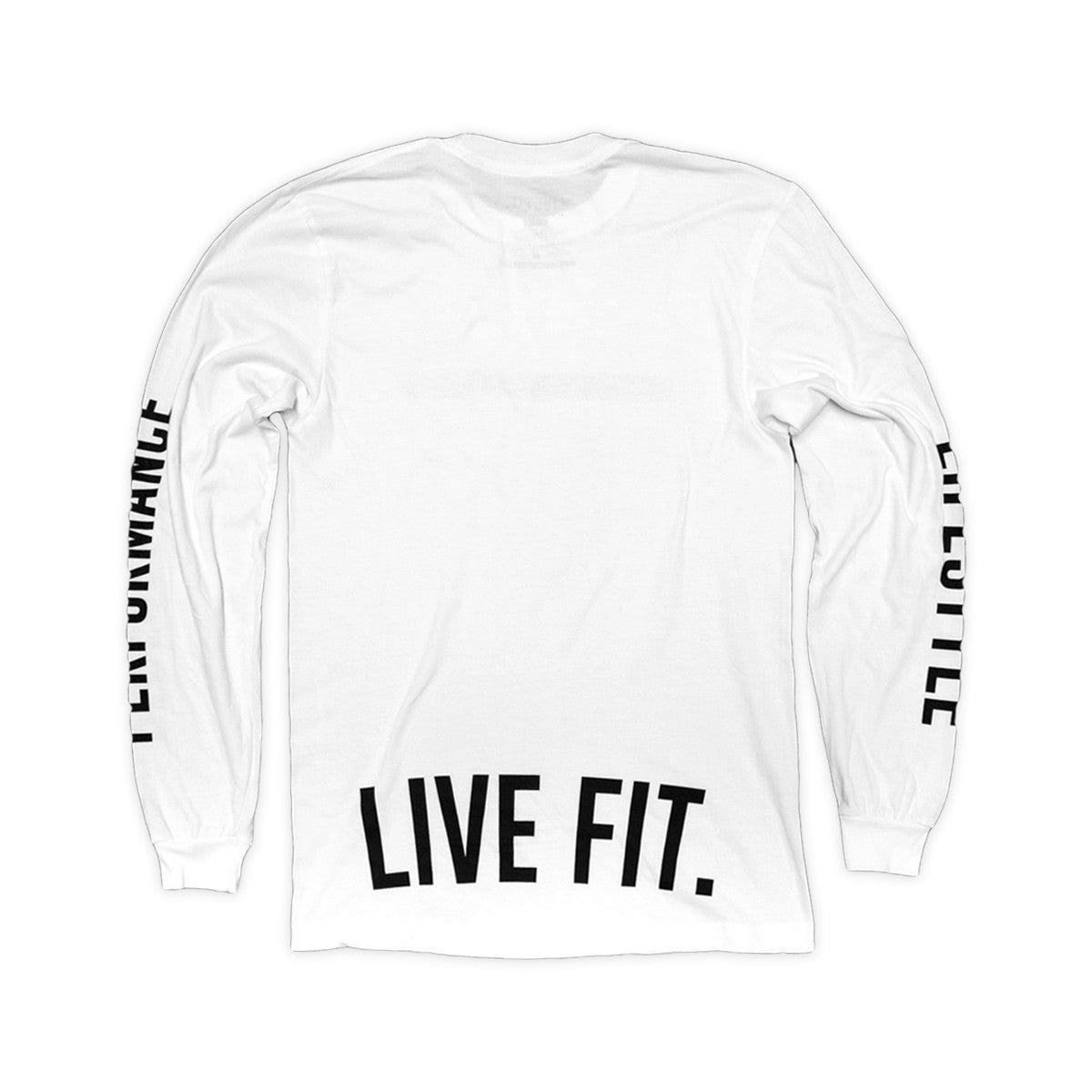 Underline Long Sleeve- White