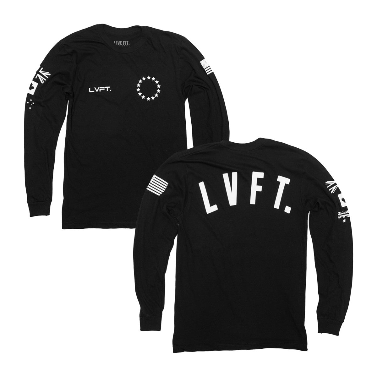 Athlete Long Sleeve- Black