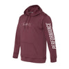 Live Fit Apparel Boxed Performance Tech Hoodie - Burgundy - LVFT