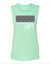 Live Fit Apparel Ladies Block Stars - Mint - LVFT 