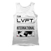Live Fit Apparel International Tank - White - LVFT