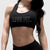 Outline Sports Bra- Black