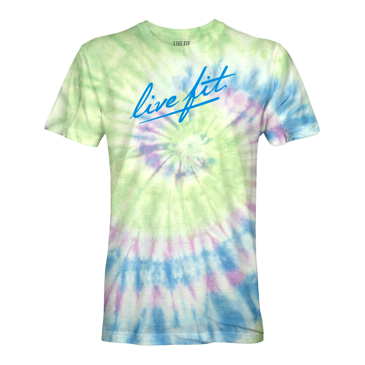 STRIKE Tie Dye Tee -Pastel/Blue